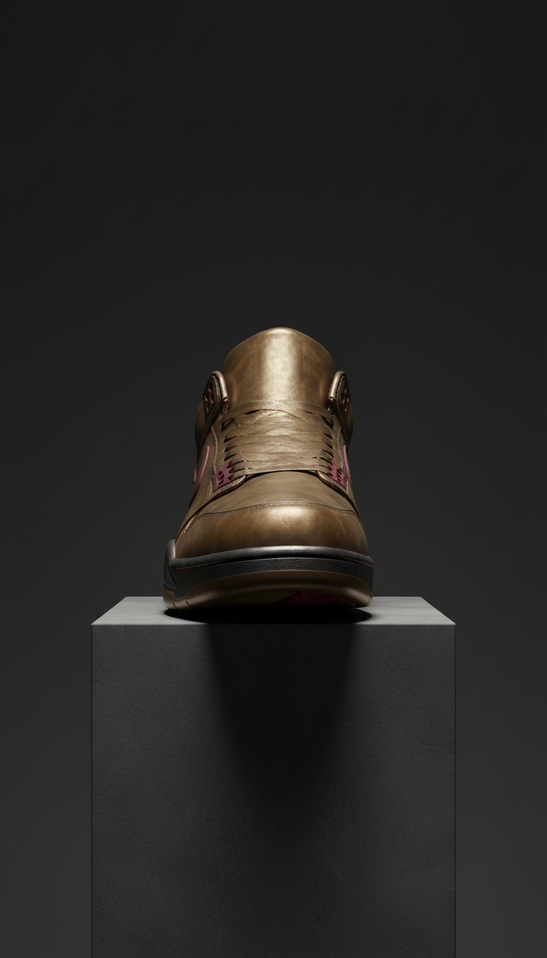 Burnished Bronze Artist Collaboration Sneaker